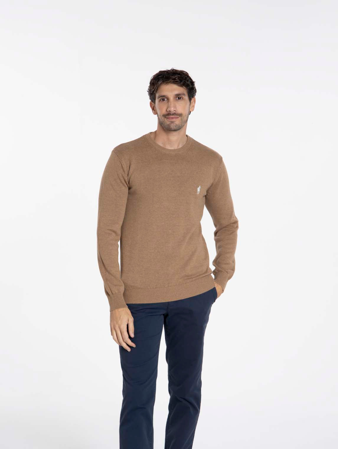 Pull PACO Marron Beige