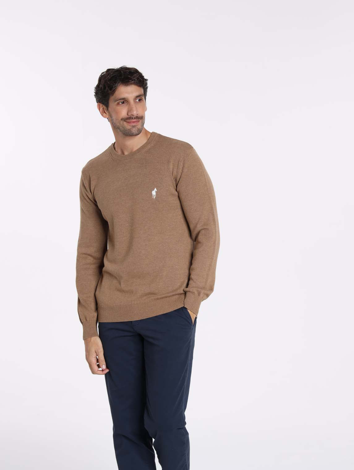 Pull PACO Marron Beige