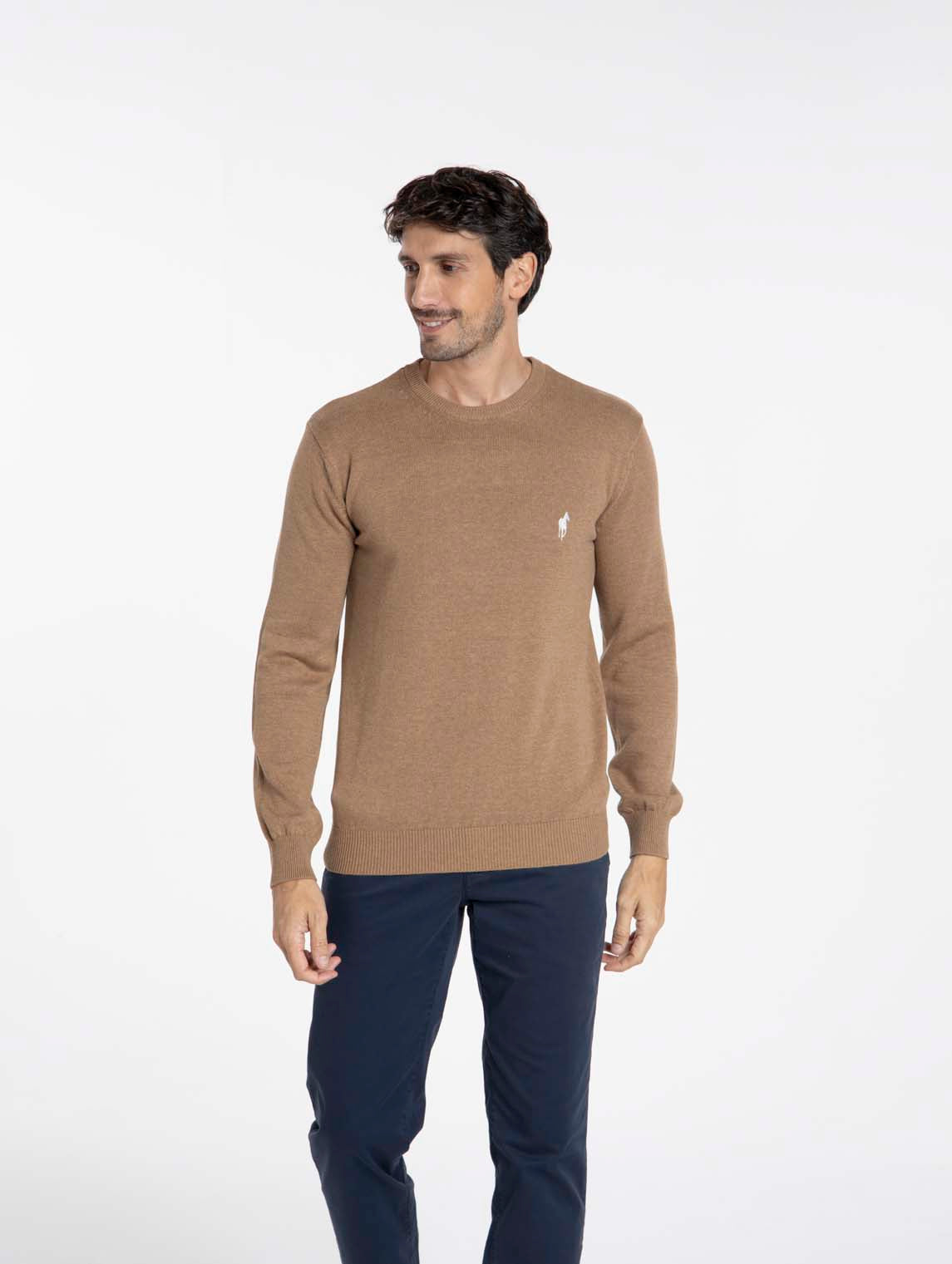 Pull PACO Marron Beige