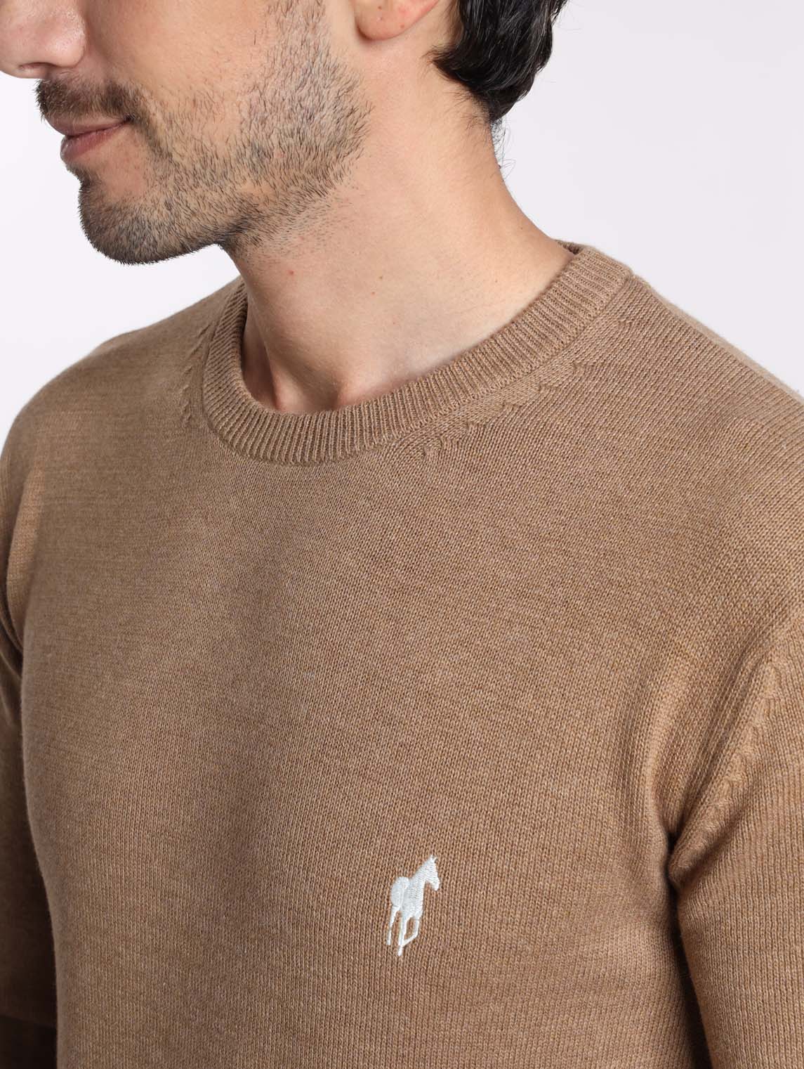 Pull PACO Marron Beige