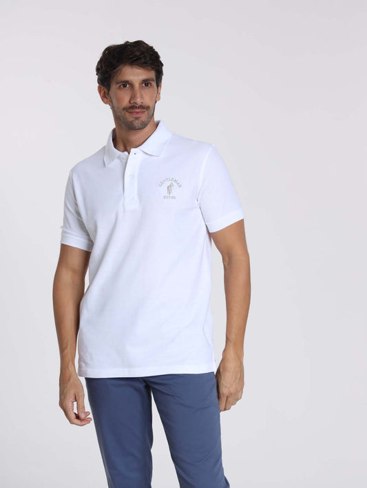 Polo OPIO Blanc